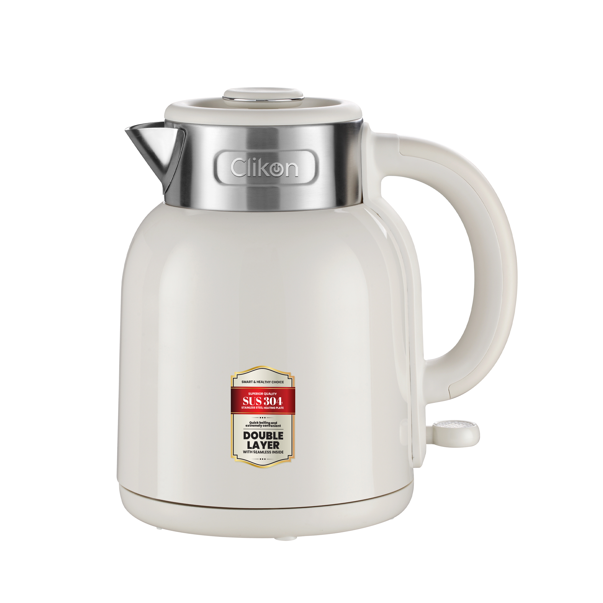 Clikon Double Wall Electric Kettle 1.5L - CK5149