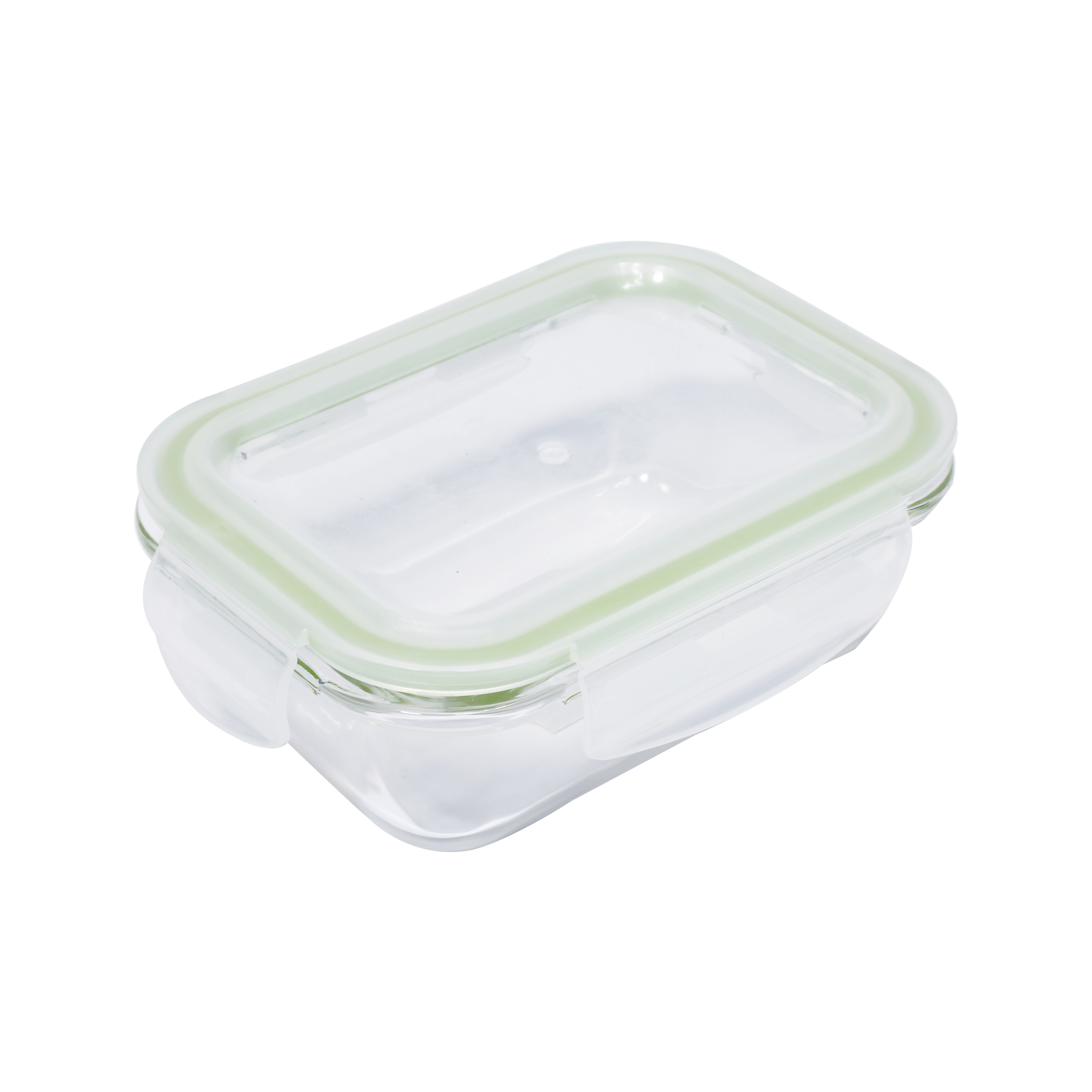 640Ml Rectangle Glass Food Container HW3407