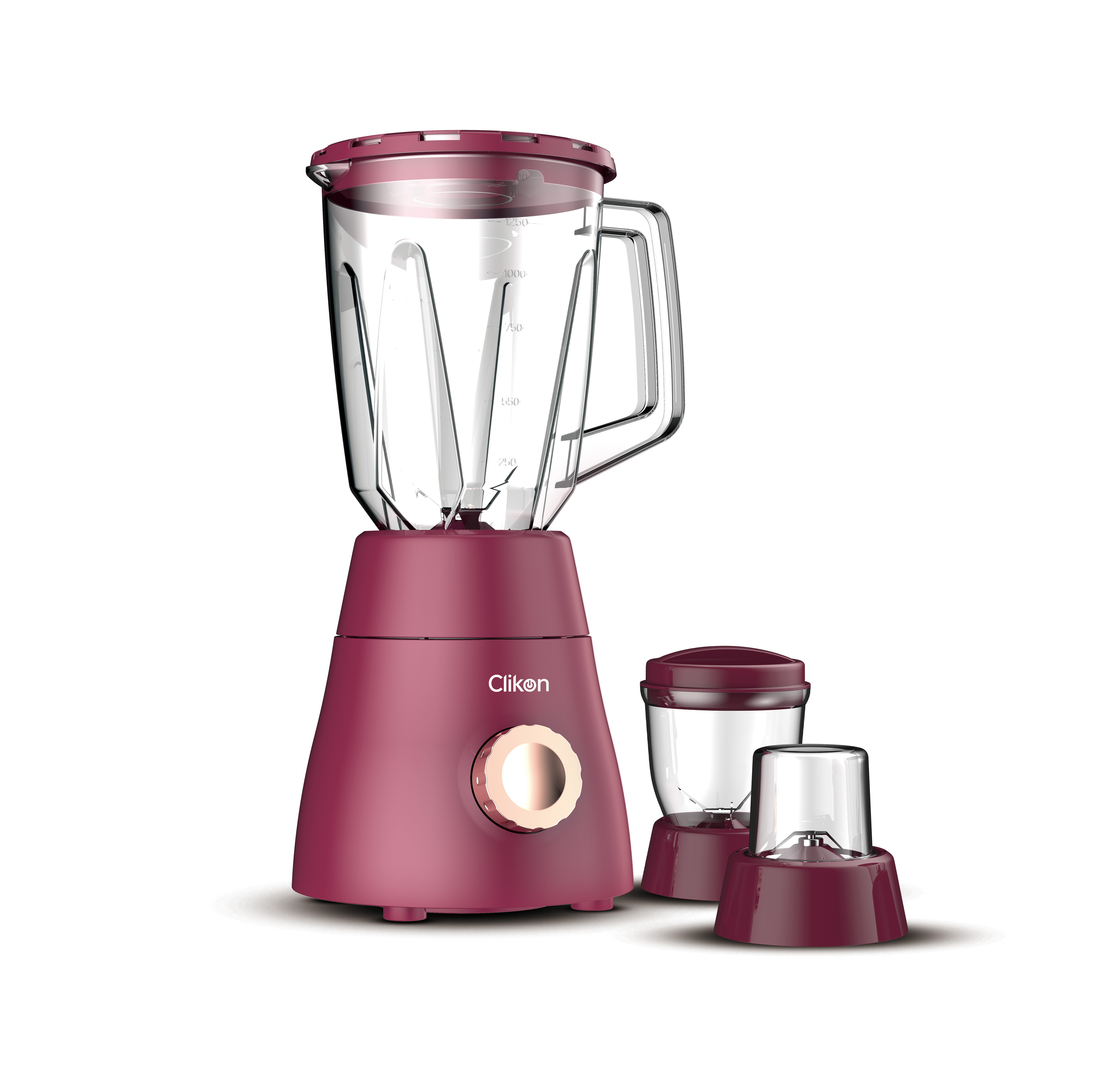 Clikon 3 In 1 Blender 2 Speed Settings With Pulse Control-Ck2680